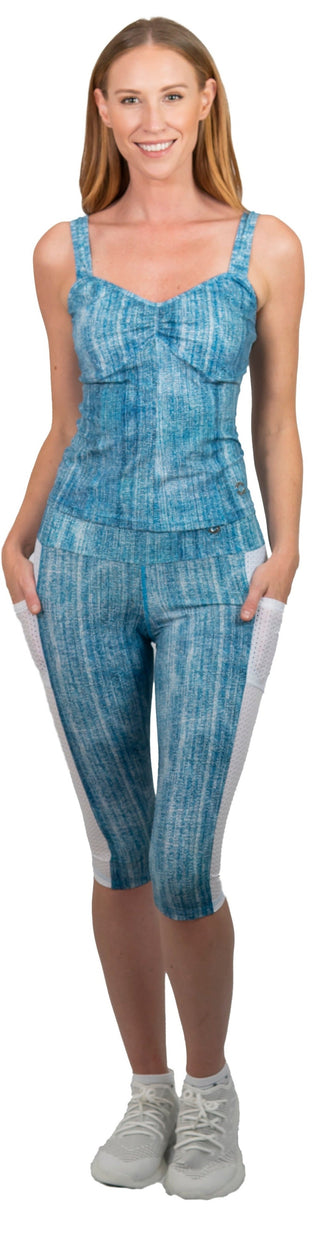 Denim Player Capri