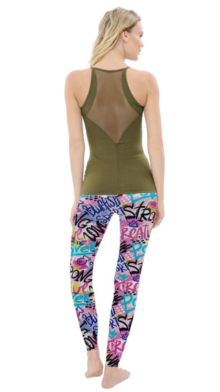 Graffiti Full Leggings