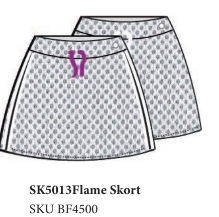 Nova Flame Skort