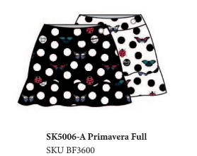 GIRL'S Primavera Full Skort