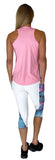 Cotton Candy White Capris
